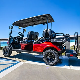 Lady Bug Golf Cart